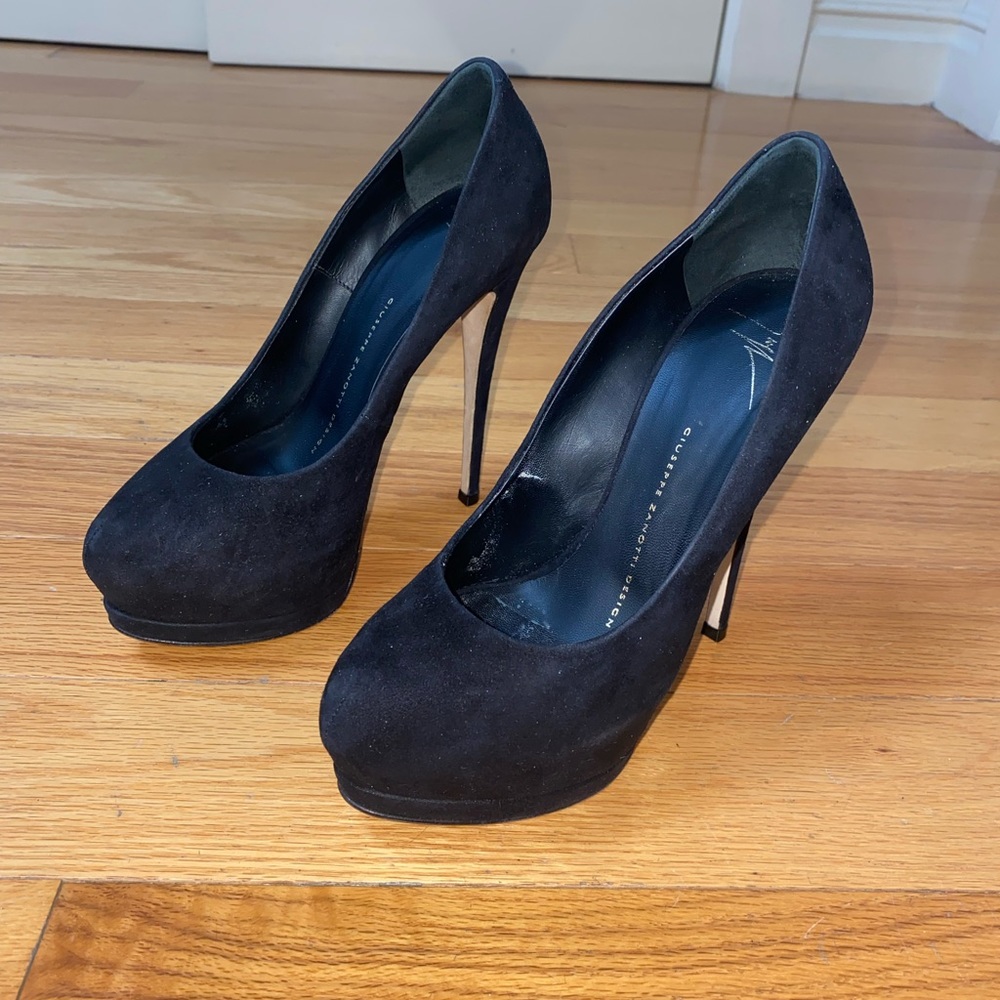 Designer Giuseppe Zanotti heels.